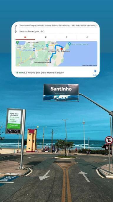 Townhousefloripa I Praia Do Mocambique Riovermelho Флорианополис Экстерьер фото